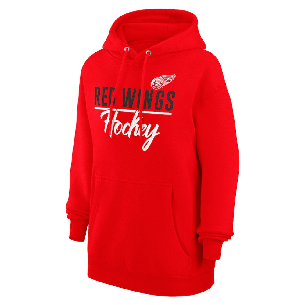 Detroit Red Wings G-III 4Her by Carl Banks Women's Team Fleece Pullover Hoodie Discount