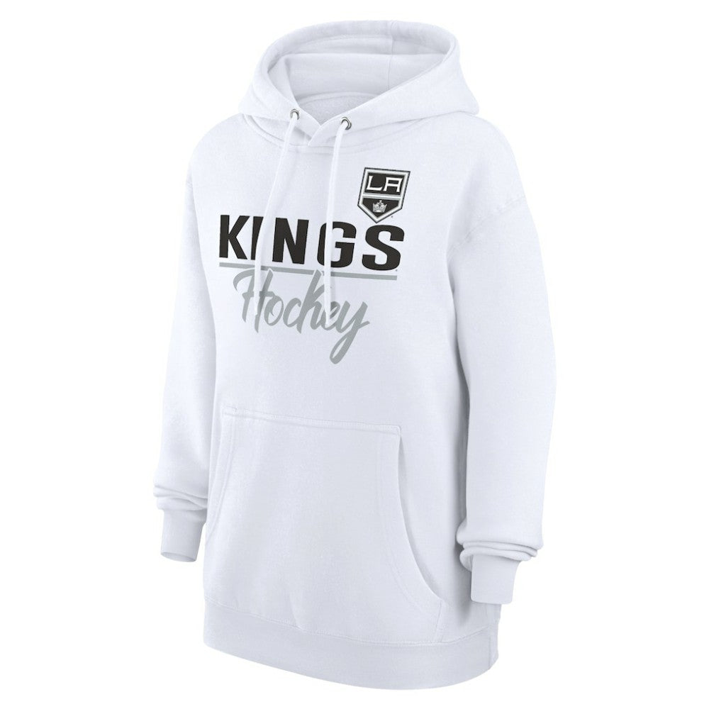 Los Angeles Kings G-III 4Her by Carl Banks Women's Team Fleece Pullover Hoodie Outlet