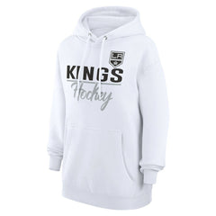 Los Angeles Kings G-III 4Her by Carl Banks Women's Team Fleece Pullover Hoodie Outlet