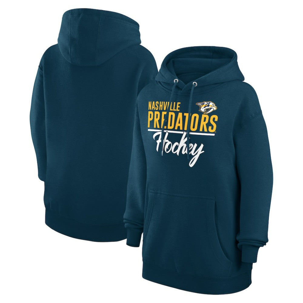 Nashville Predators G-III 4Her by Carl Banks Women's Team Fleece Pullover Hoodie Sale