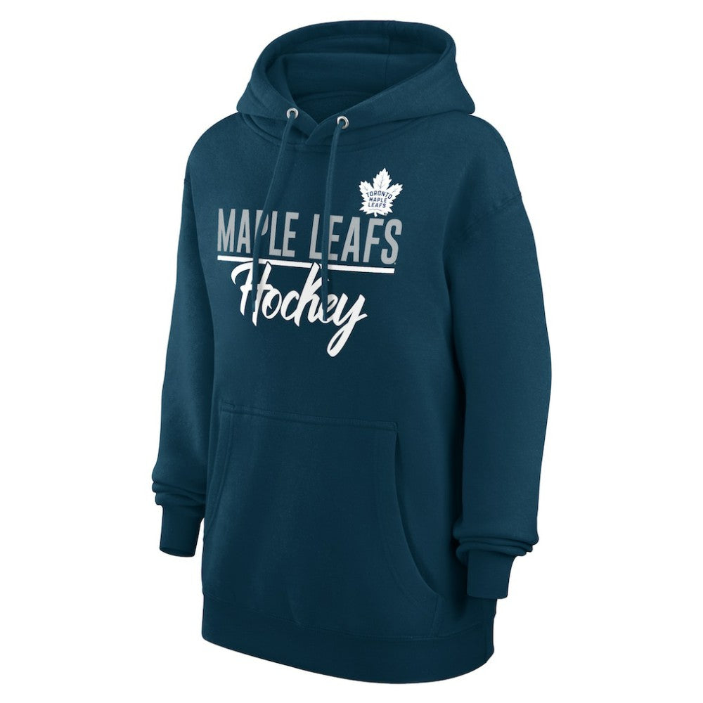 Toronto Maple Leafs G-III 4Her by Carl Banks Women's Team Fleece Pullover Hoodie On Sale
