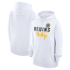 Boston Bruins G-III 4Her by Carl Banks Women's Team Fleece Pullover Hoodie Outlet