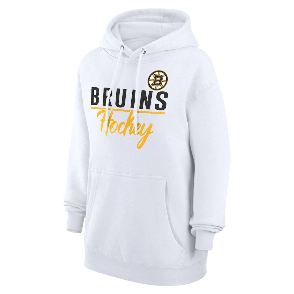 Boston Bruins G-III 4Her by Carl Banks Women's Team Fleece Pullover Hoodie Outlet