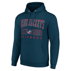 Columbus Blue Jackets Starter Graphic Pullover Hoodie For Sale