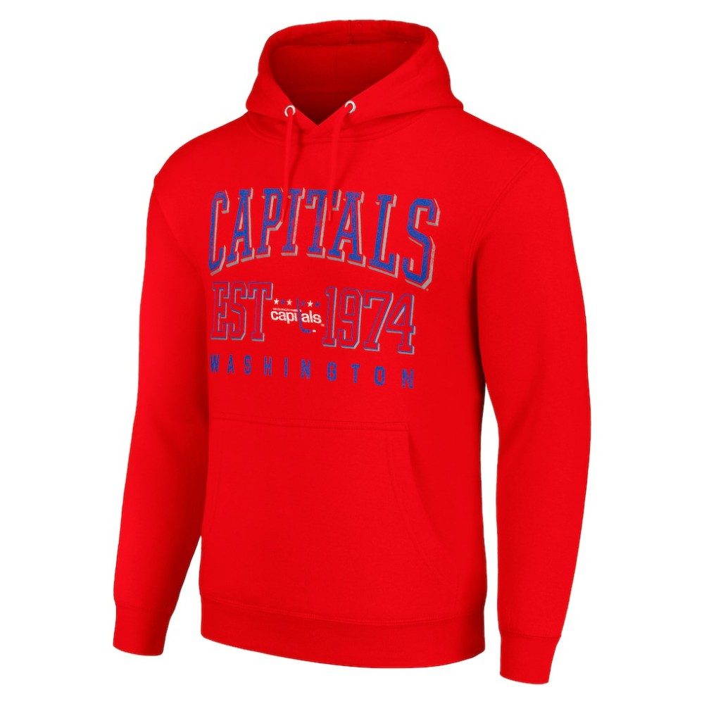 Washington Capitals Starter Retro Graphic Pullover Hoodie For Sale