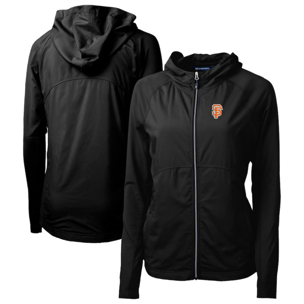 San Francisco Giants Cutter & Buck Women's City Connect Adapt Eco Knit Hybrid Recycled Full-Zip Hoodie | MLB Near me