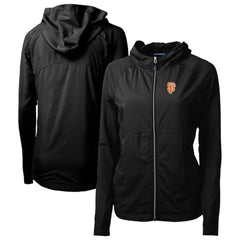San Francisco Giants Cutter & Buck Women's City Connect Adapt Eco Knit Hybrid Recycled Full-Zip Hoodie | MLB Near me