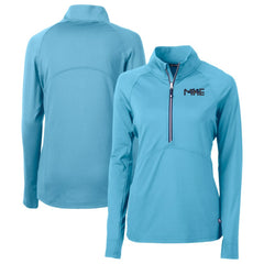 Milwaukee Brewers Cutter & Buck Women's City Connect Adapt Eco Knit Recycled Half-Zip Pullover Top | MLB Near me