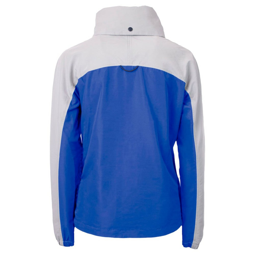 Los Angeles Dodgers Cutter & Buck Women's City Connect Charter Eco Recycled Half-Zip Anorak Jacket | MLB For sale