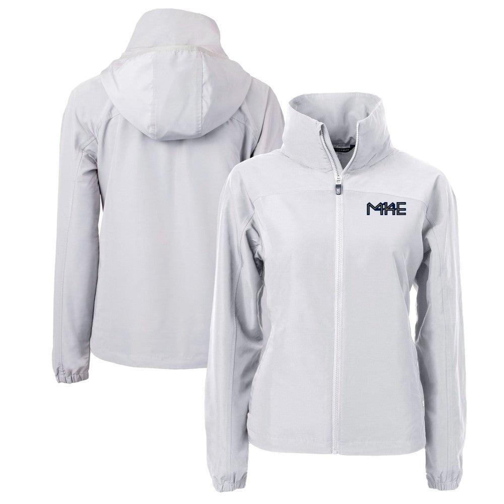 Milwaukee Brewers Cutter & Buck Women's City Connect Charter Eco Recycled Full-Zip Jacket | MLB Online