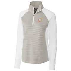 Houston Astros Cutter & Buck Women's City Connect Forge Tonal Stripe Stretch Half-Zip Pullover Top | MLB Near me