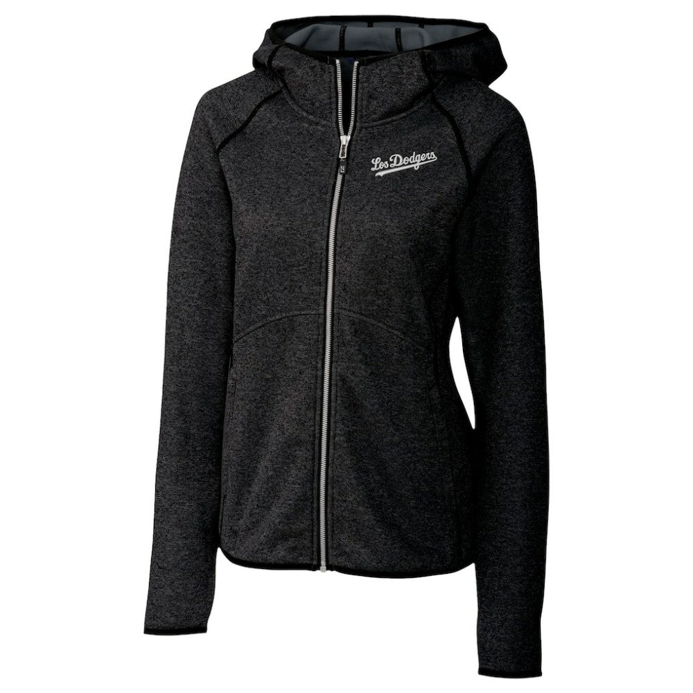 Los Angeles Dodgers Cutter & Buck Women's City Connect Mainsail Full-Zip Hooded Jacket | MLB Shop