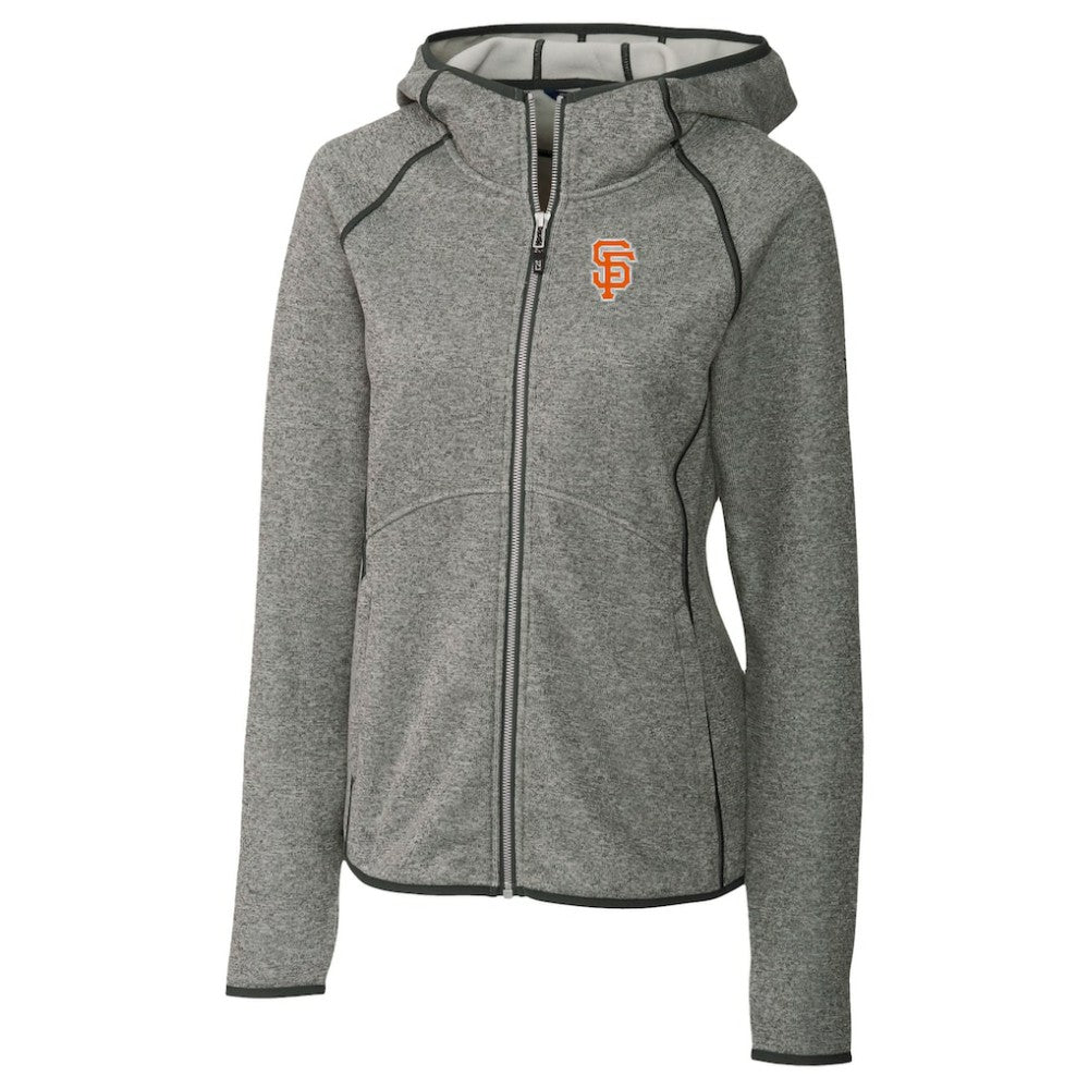 San Francisco Giants Cutter & Buck Women's City Connect Mainsail Full-Zip Hooded Jacket | MLB On Sale