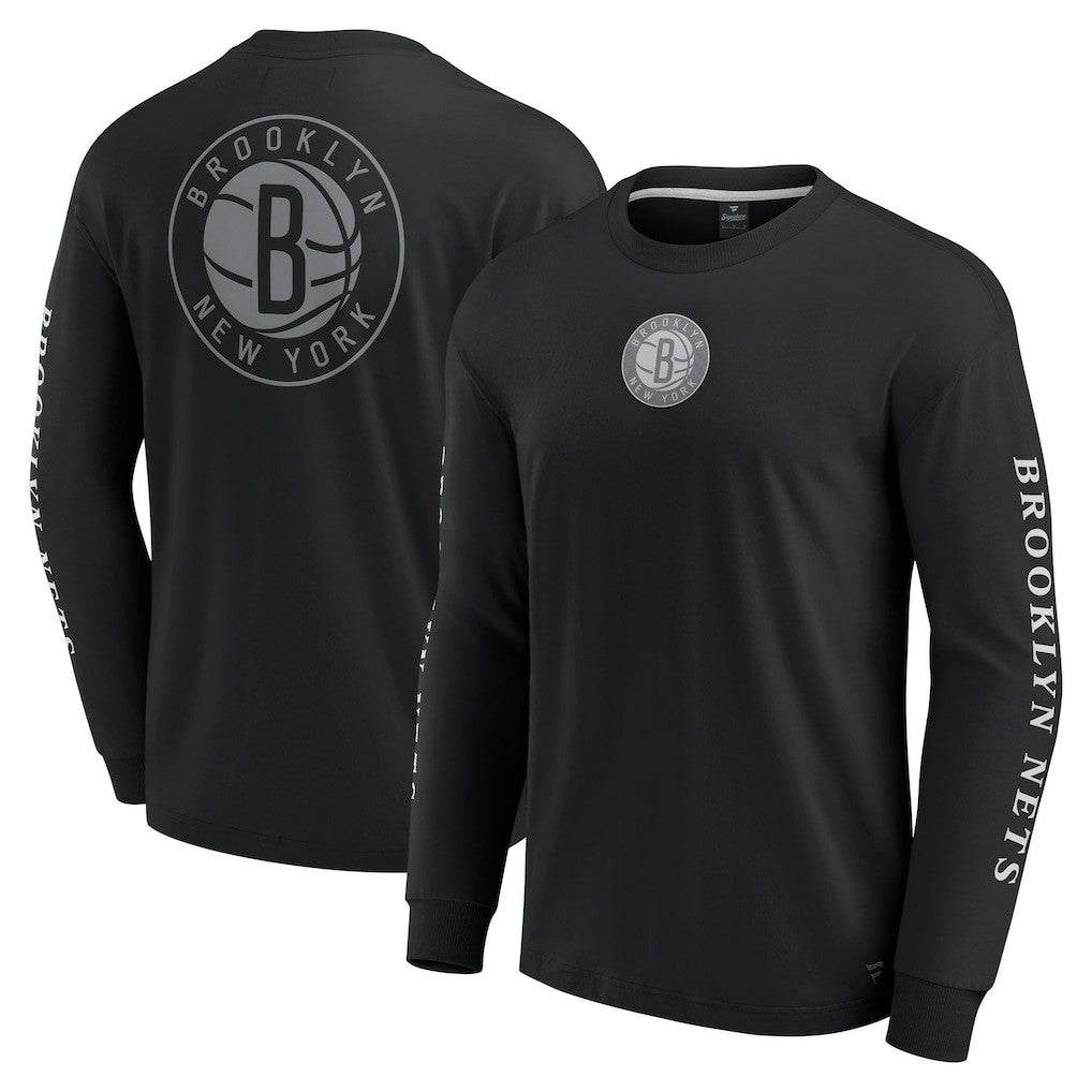 Brooklyn Nets Elements Strive Long Sleeve T-Shirt  For Sale