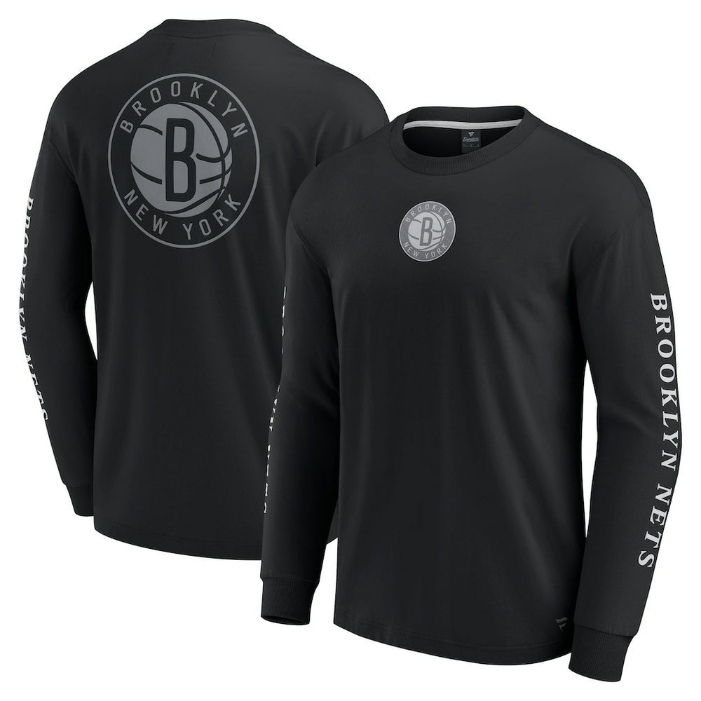 Brooklyn Nets Elements Strive Long Sleeve T-Shirt  For Sale
