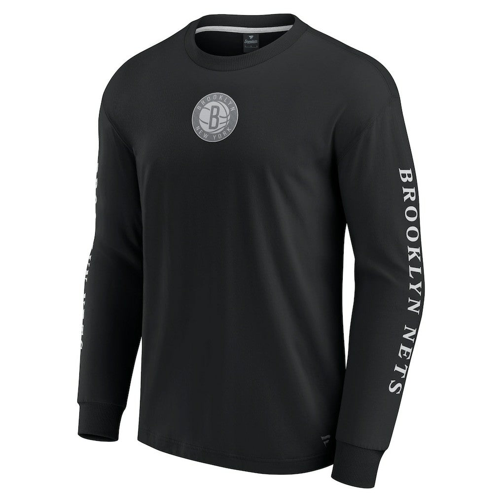 Brooklyn Nets Elements Strive Long Sleeve T-Shirt  For Sale