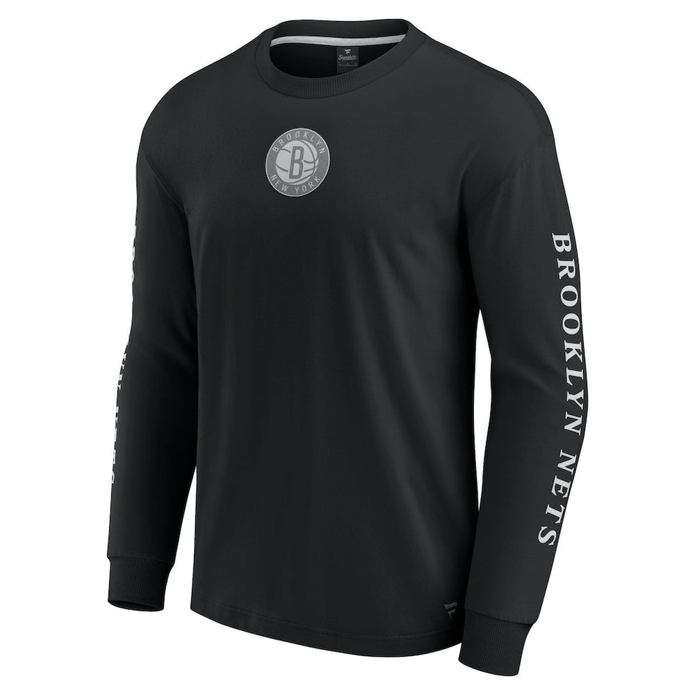 Brooklyn Nets Elements Strive Long Sleeve T-Shirt  For Sale