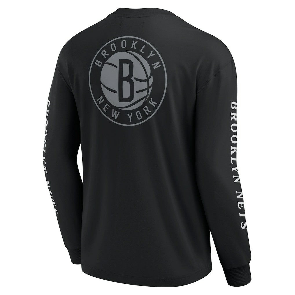 Brooklyn Nets Elements Strive Long Sleeve T-Shirt  For Sale