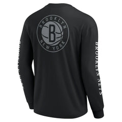 Brooklyn Nets Elements Strive Long Sleeve T-Shirt  For Sale