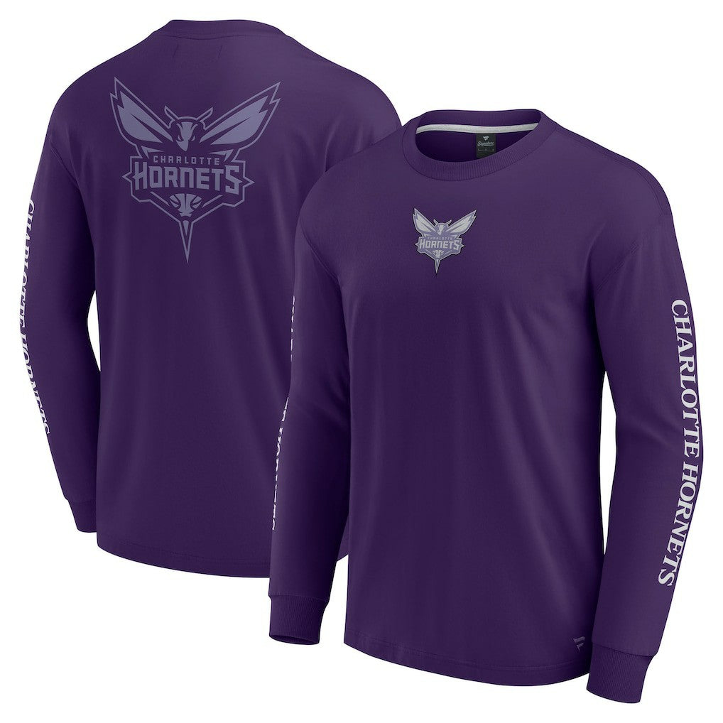 Charlotte Hornets Elements Strive Long Sleeve T-Shirt  On Sale