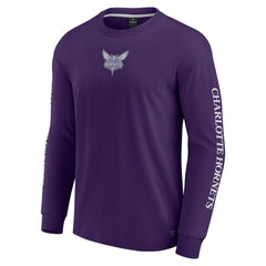 Charlotte Hornets Elements Strive Long Sleeve T-Shirt  On Sale