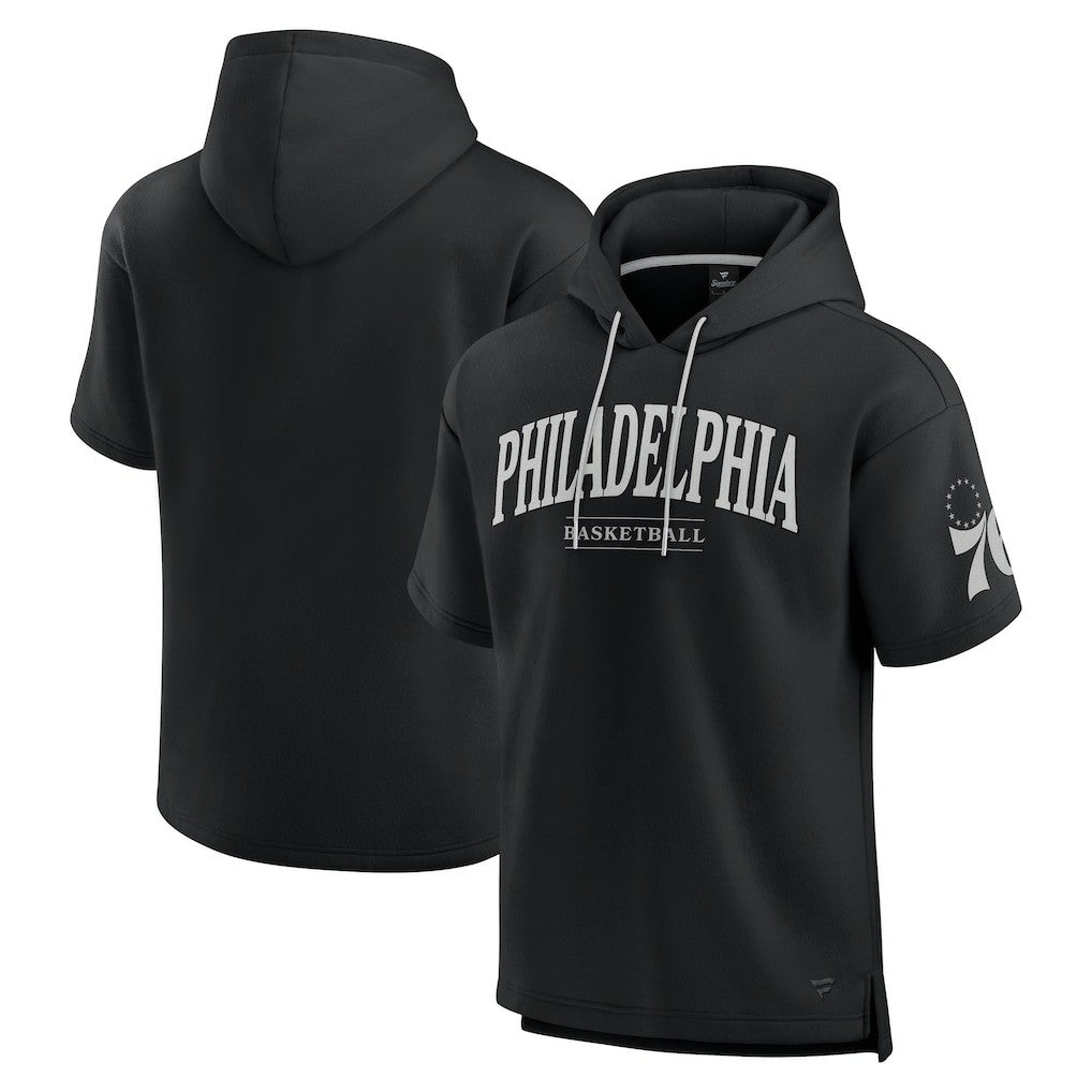 Philadelphia 76ers Elements Ready Short Sleeve Pullover Hoodie Online