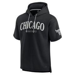 Chicago Bulls Elements Ready Short Sleeve Pullover Hoodie Discount