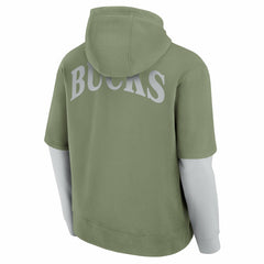 Milwaukee Bucks Elements Sleek Pullover Hoodie Online