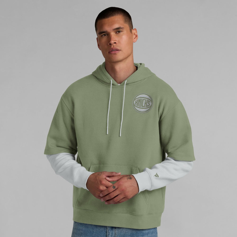 New York Knicks Elements Sleek Pullover Hoodie On Sale