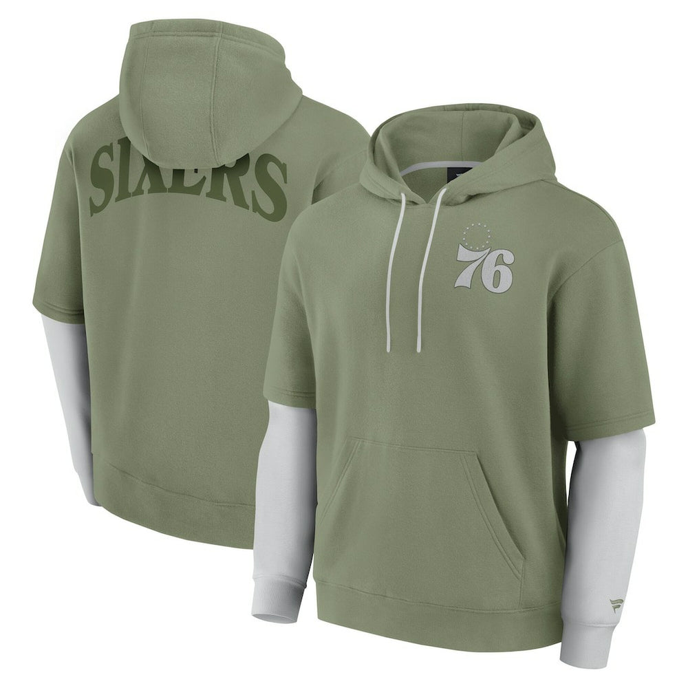 Philadelphia 76ers Elements Sleek Pullover Hoodie Online