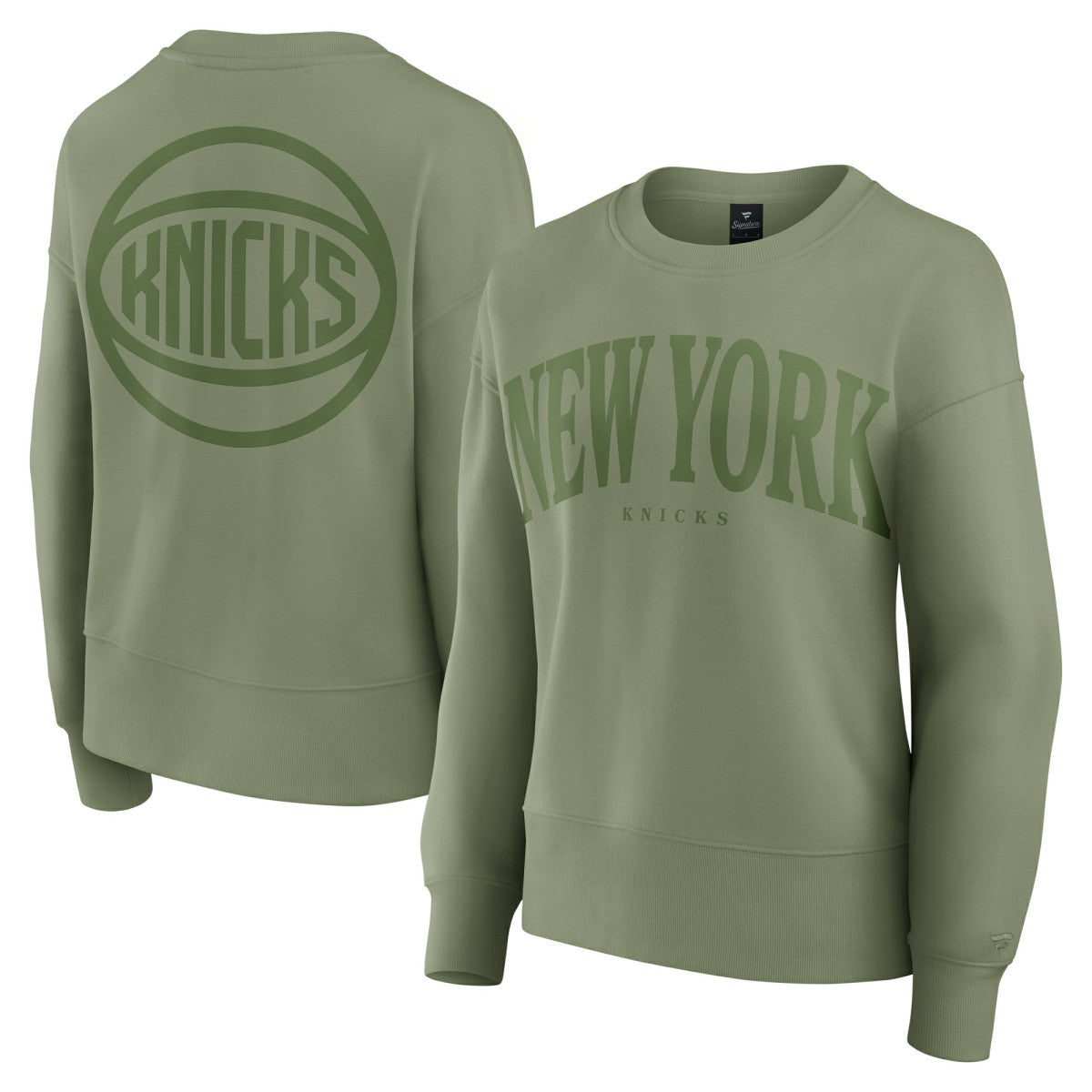 New York Knicks Women's Elements Flow Pullover Sweatshirt Outlet