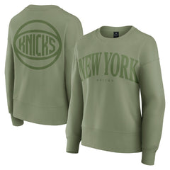 New York Knicks Women's Elements Flow Pullover Sweatshirt Outlet