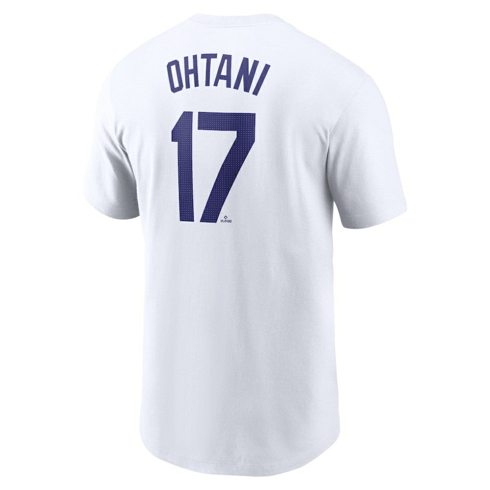 Shohei Ohtani Los Angeles Dodgers Nike 2024 Fuse Name & Number T-Shirt – White | MLB Online
