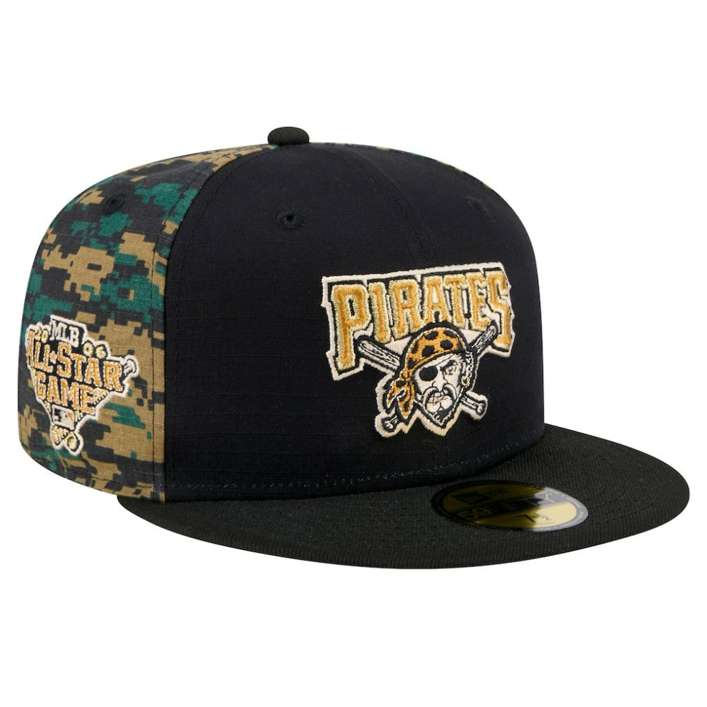 Pittsburgh Pirates New Era Digi Camo 59FIFTY Fitted Hat | MLB US