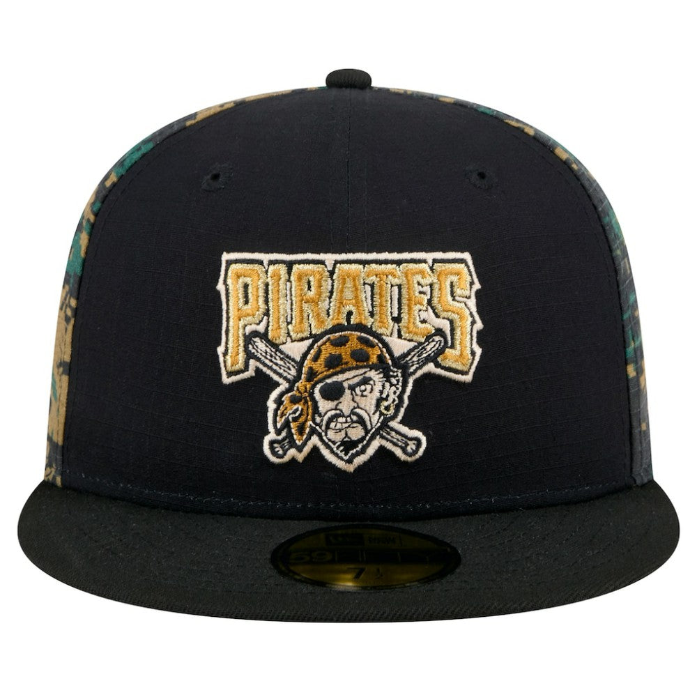 Pittsburgh Pirates New Era Digi Camo 59FIFTY Fitted Hat | MLB US