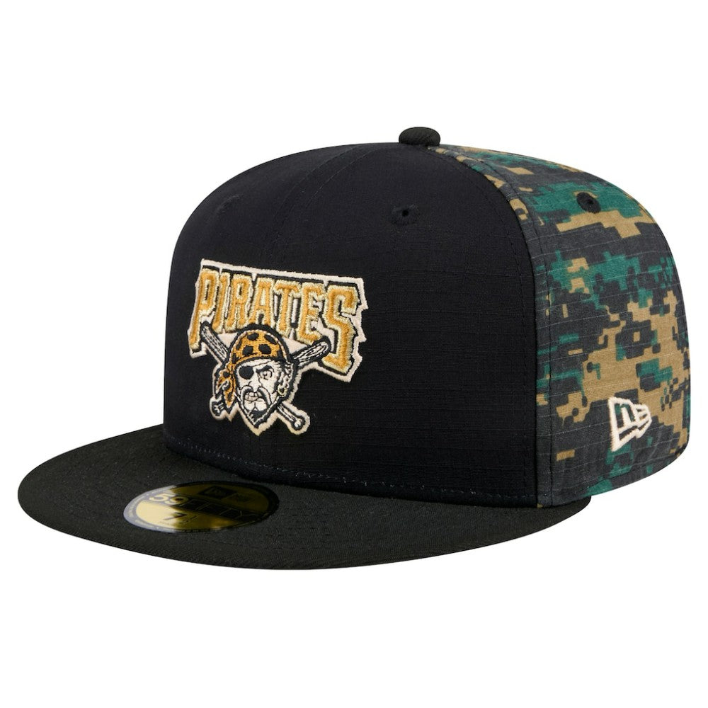 Pittsburgh Pirates New Era Digi Camo 59FIFTY Fitted Hat | MLB US