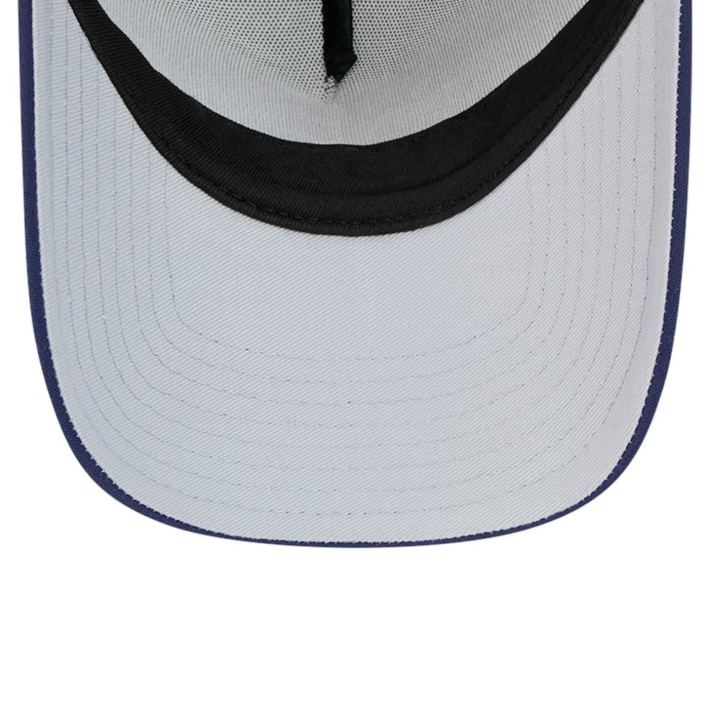 Chicago White Sox New Era Retro Wordmark 9FORTY A-Frame Trucker Adjustable Hat | MLB Outlet