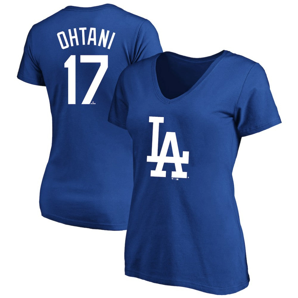 Shohei Ohtani Los Angeles Dodgers Fanatics Women's Plus Size Name & Number T-Shirt | MLB New