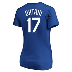 Shohei Ohtani Los Angeles Dodgers Fanatics Women's Plus Size Name & Number T-Shirt | MLB New
