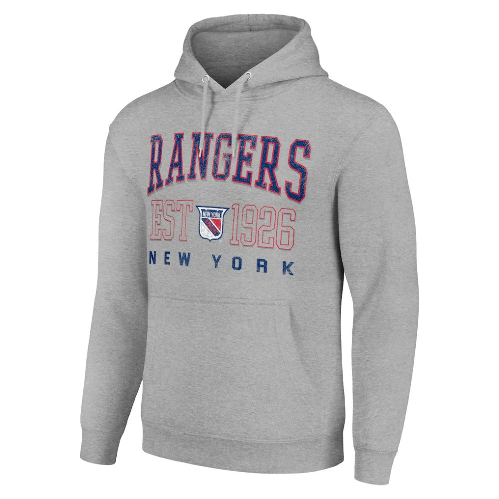 New York Rangers Starter Retro Graphic Pullover Hoodie Online