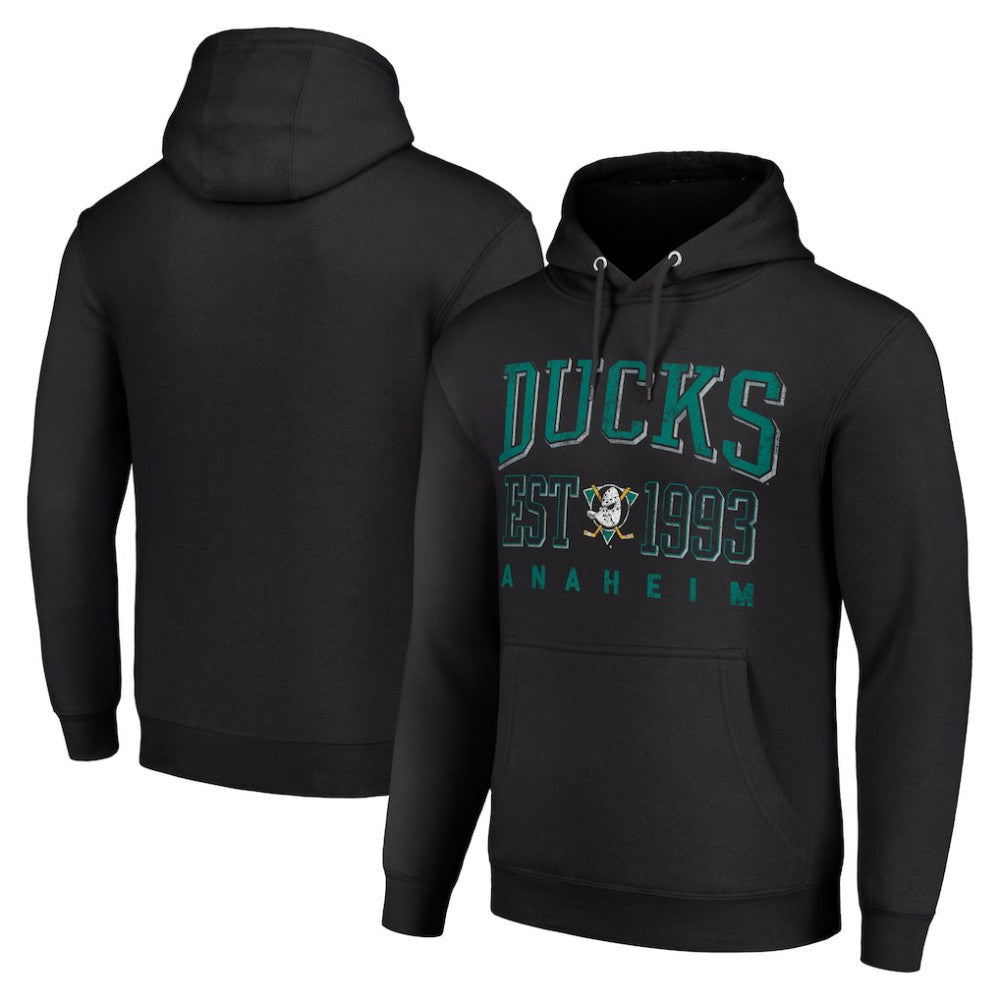 Anaheim Ducks Starter Retro Graphic Pullover Hoodie On Sale