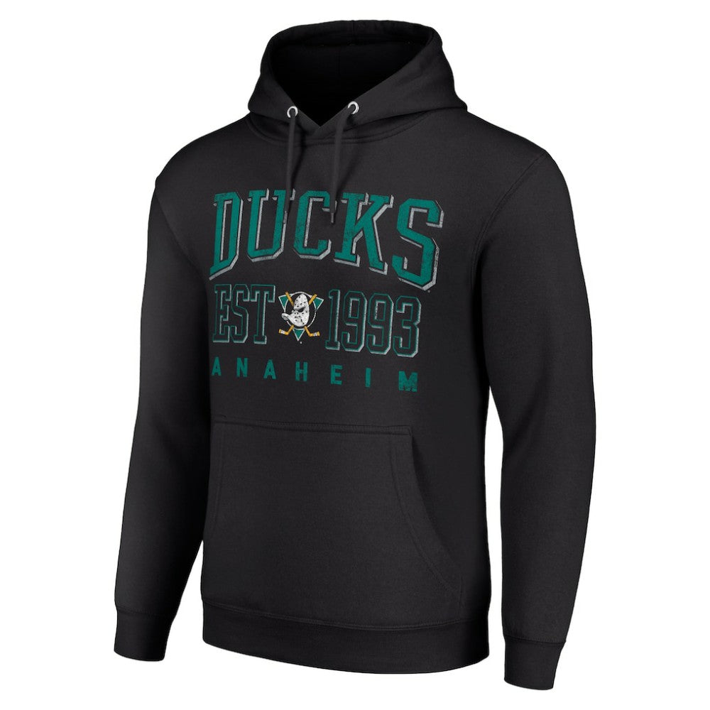 Anaheim Ducks Starter Retro Graphic Pullover Hoodie On Sale