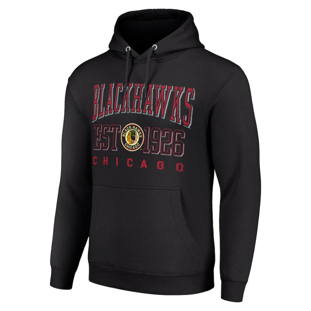 Chicago Blackhawks Starter Retro Graphic Pullover Hoodie Sale