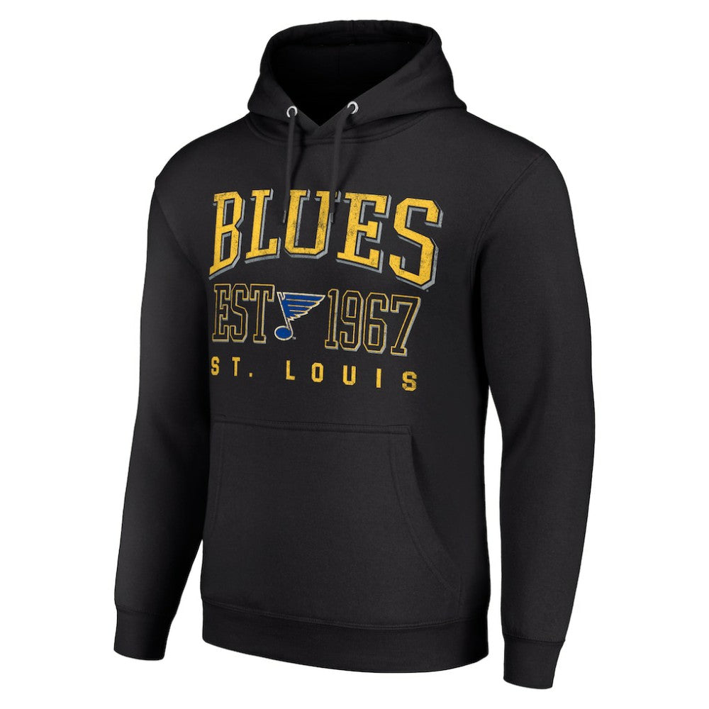 St. Louis Blues Starter Retro Graphic Pullover Hoodie Outlet
