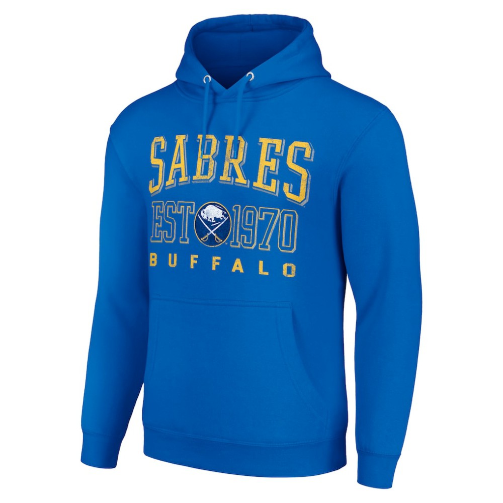 Buffalo Sabres Starter Retro Graphic Pullover Hoodie Outlet