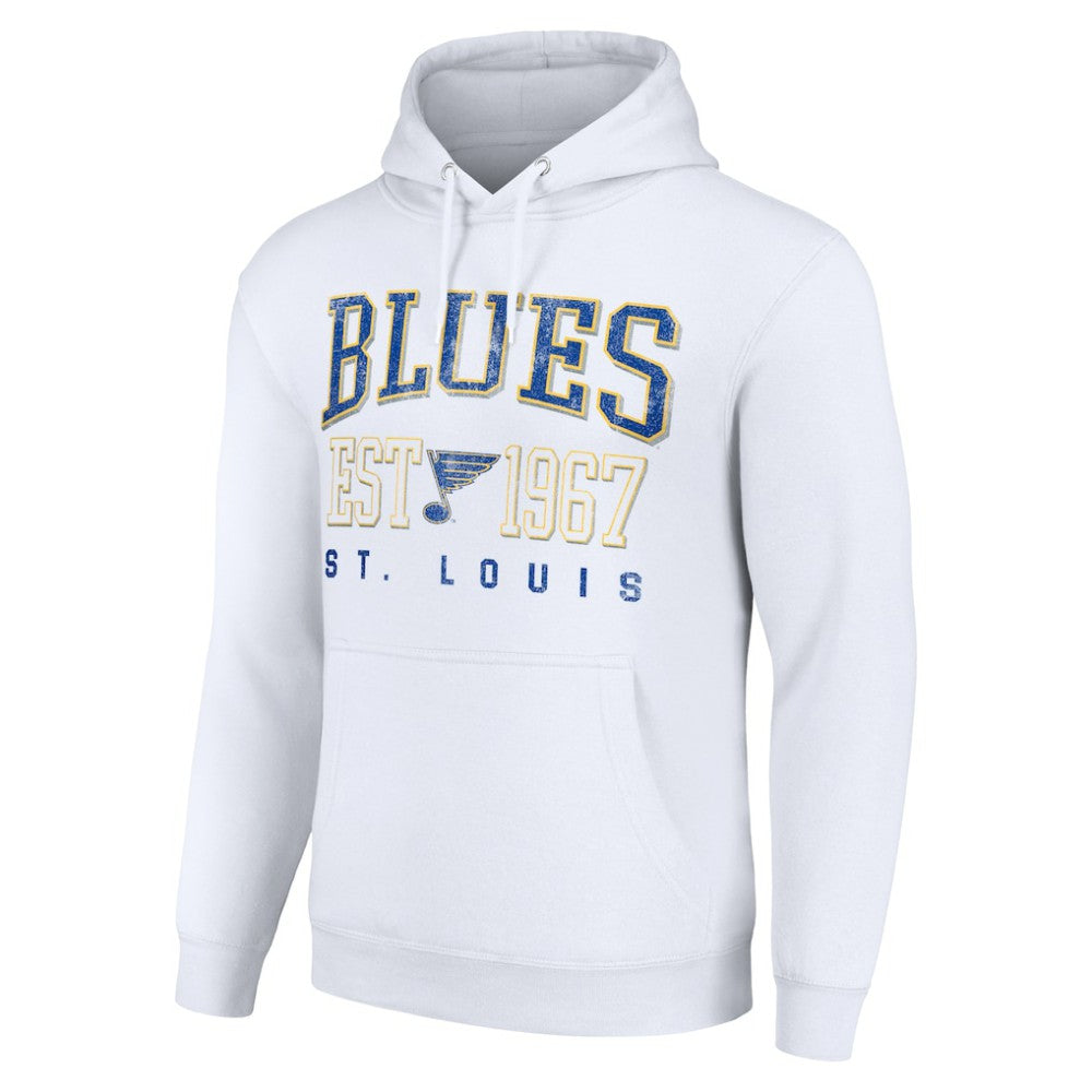 St. Louis Blues Starter Retro Graphic Pullover Hoodie For Sale