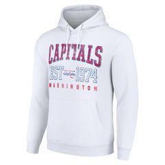 Washington Capitals Starter Retro Graphic Pullover Hoodie Outlet