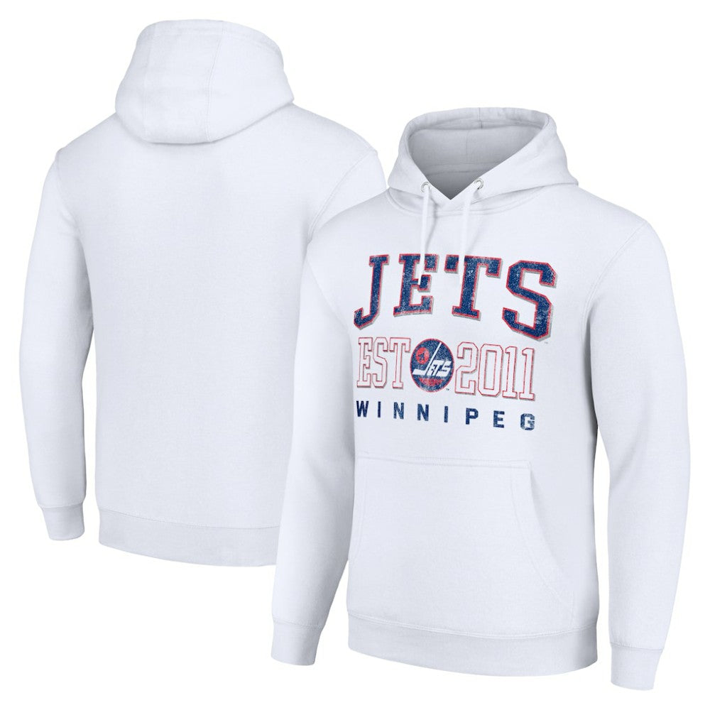 Winnipeg Jets Starter Retro Graphic Pullover Hoodie Outlet