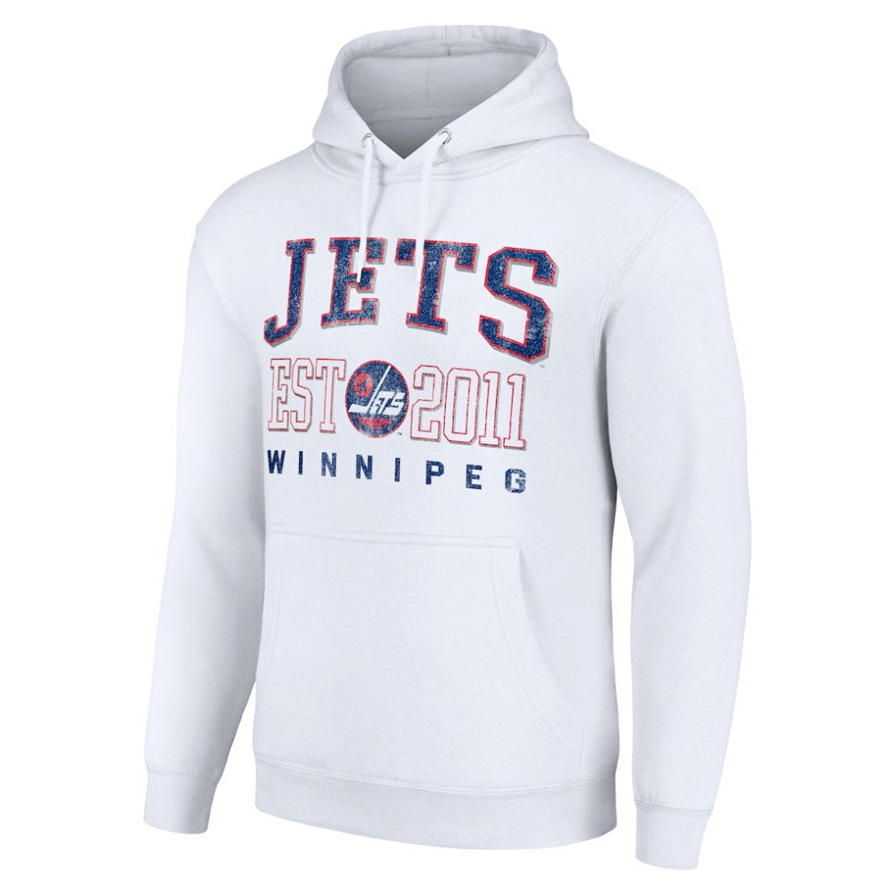 Winnipeg Jets Starter Retro Graphic Pullover Hoodie Outlet