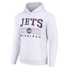 Winnipeg Jets Starter Retro Graphic Pullover Hoodie Outlet
